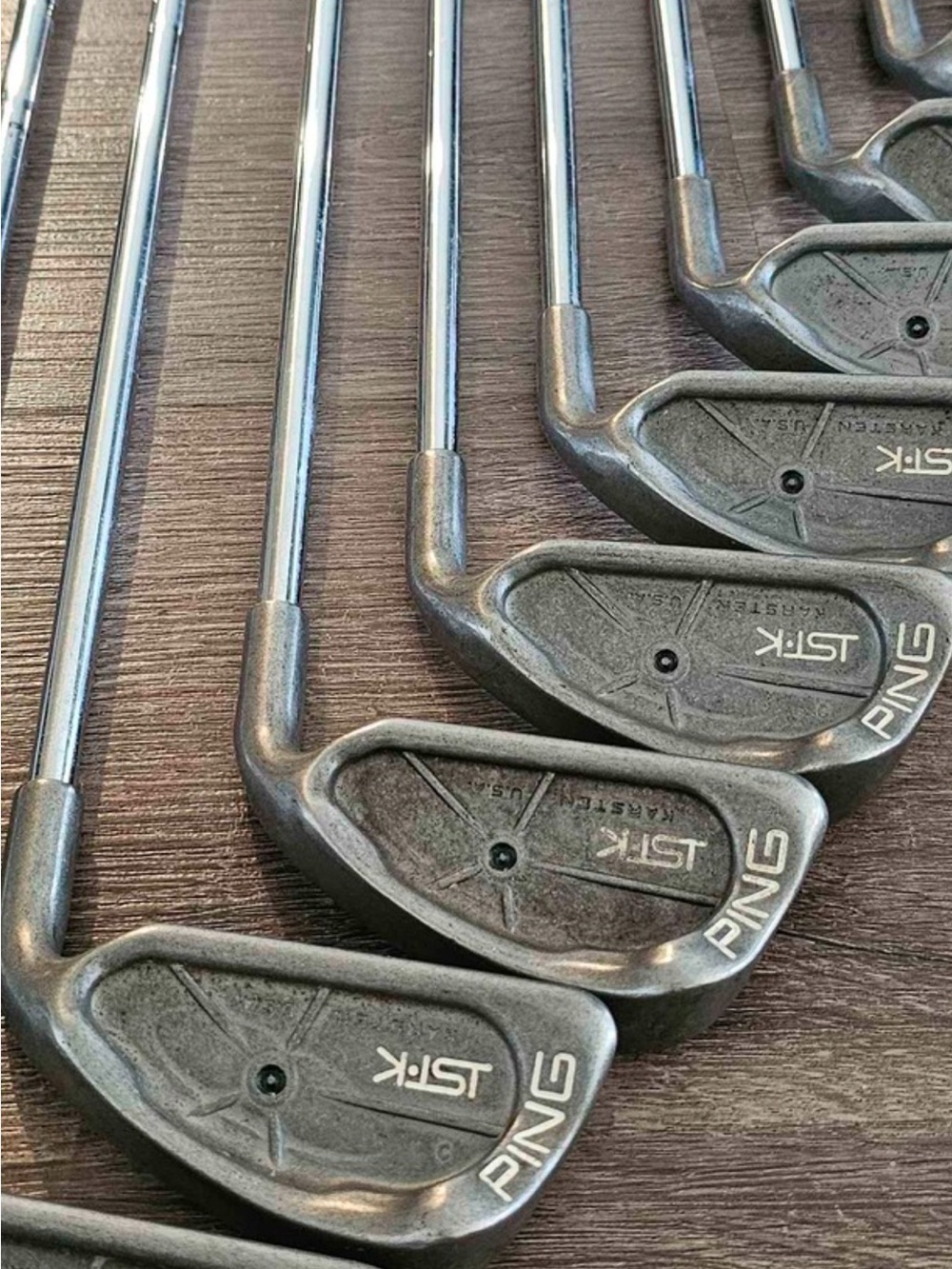Ping Iron Set in Gray and Chrome Finish